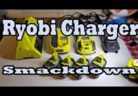 Ryobi ONE+ Battery Charger Smackdown