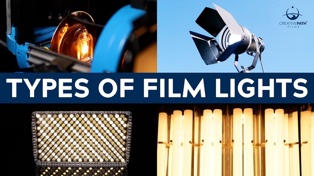 Types of Film Lights – Tungsten, HMI, Fluorescent & LED Lights ...