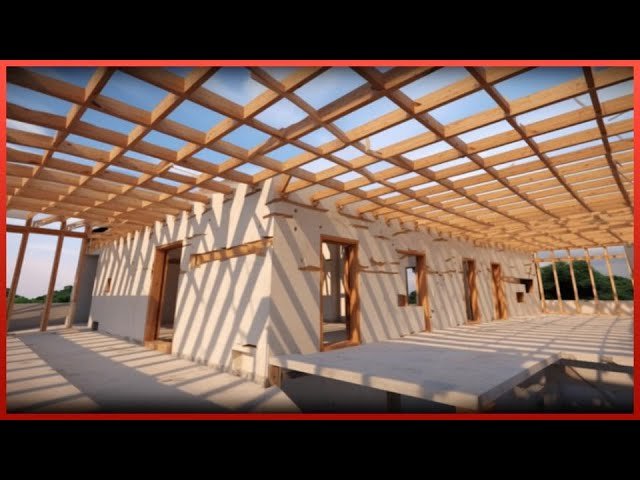 Building a Porch Roof with Amazing Woodworking Joinery & Techniques | by @JuninhoCarpinteiro