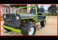 Man Builds Amazing JEEP Car Replica with his Own Hands! | by @2TDIY