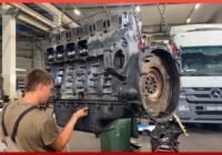 Assembly of Massive Scania Truck Engine and Start Test| Start to Finish @trucks_channel_razborgruz