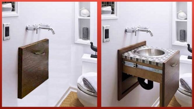 Smart Furniture | Ingenious Space Saving Designs And Hidden Doors ▶15