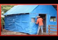 Family Builds Amazing Camping Cabin in the Mountains | Start to Finish by @woodjunkie_yt