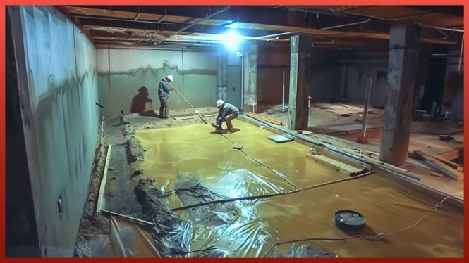 Digging Out 100 TONS of Soil in 5 Months to Build a Basement Under a House by @GoldsConcrete