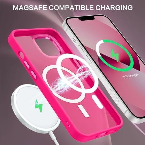 Review: BENTOBEN ⁢Magnetic⁣ iPhone 13/14 Case [Magsafe Compatible] ​ - Hot Pink