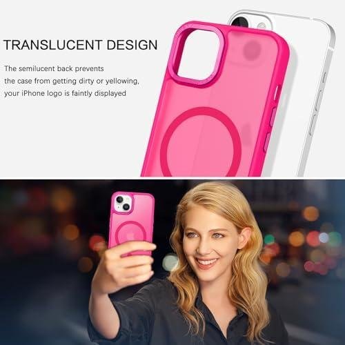 Review: BENTOBEN Magnetic ​iPhone 13/14‍ Case ​ [Magsafe Compatible] - Hot Pink